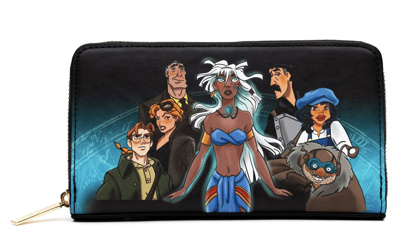 Disney Around - Atlantis Wallet Nicole Zip Danielle