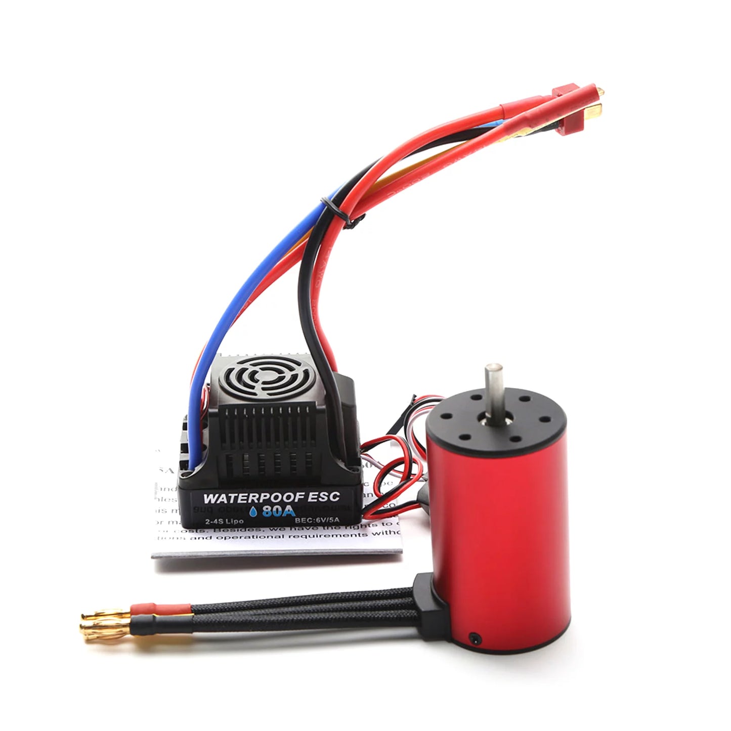 1/14 ESC,3800KV Motor Motor Combo 1/10 S3660 1/14 Motor 1/8/ Speed Motor ESC Waterproof 1/8/ ERYUE Set Combo Set Combo ESC car Motor Waterproof Car Pristin Car 1/14 ESC