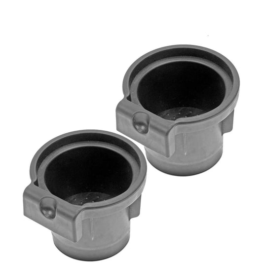 Black Insert Frontier Xterra Console Center Holder Teledu Pathfinder Cup 2pc Pair For