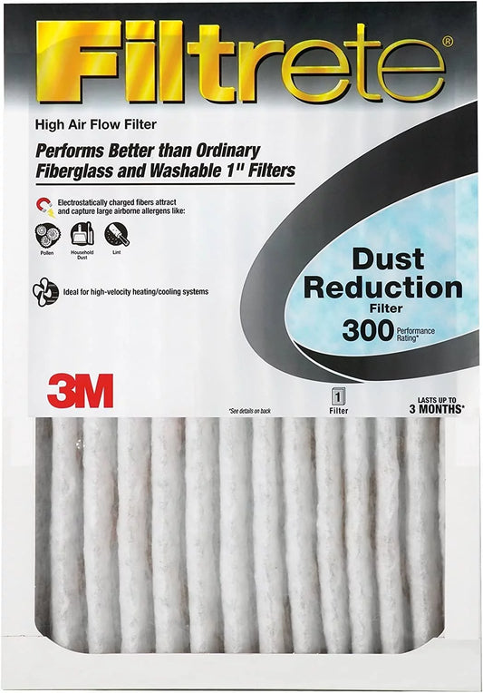 7, Filter Dust by MERV Reduction 3m Air Filter, 14x24x1, Filtrete Furnace