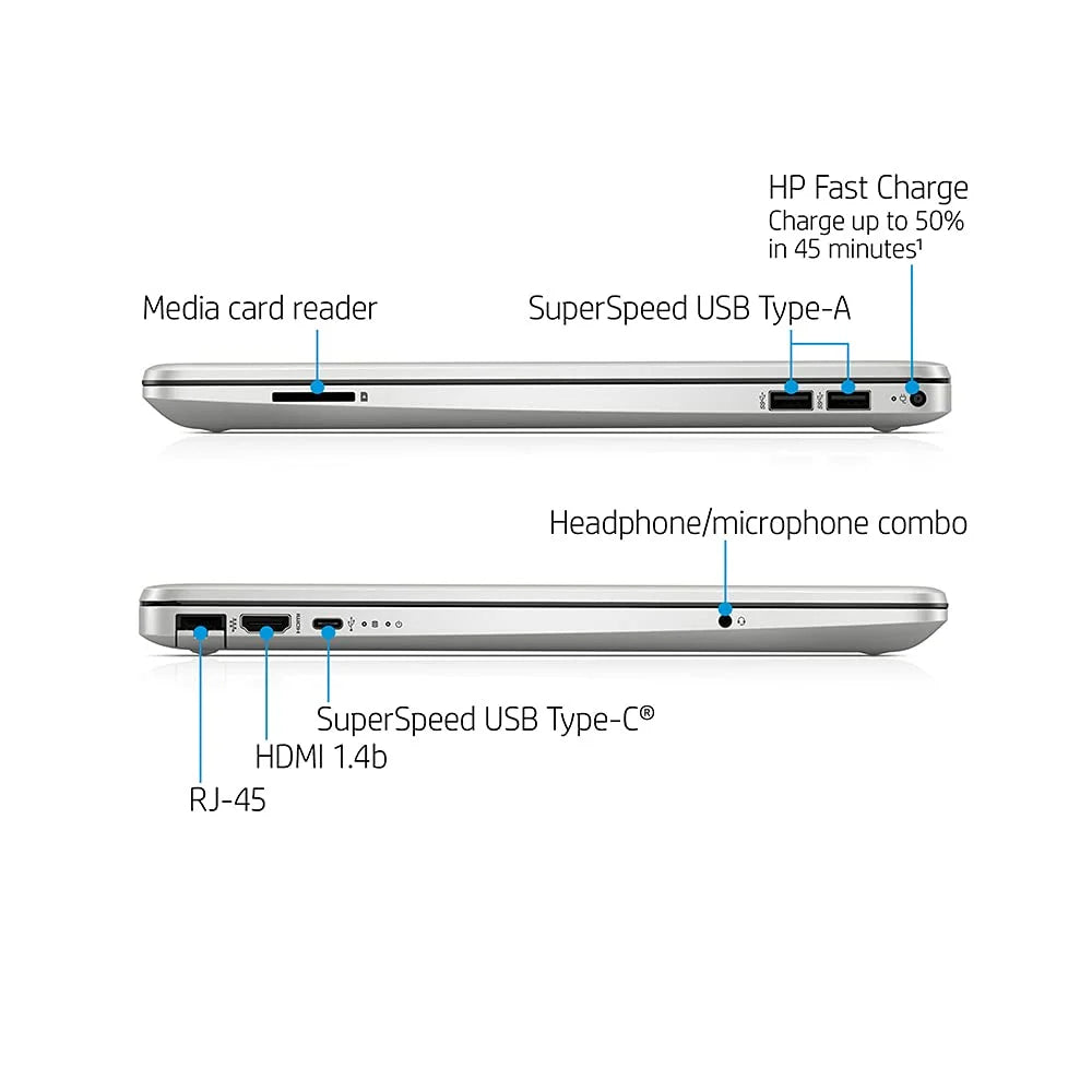 RAM, i7-1065g7), Intel FHD Computer, 11th HD Silver, Speakers, Gen 2021 32GB USB 15.6" 10, i5-1135G7(Beats SSD, 32GB Graphics, Webcam, Core Stereo DDR4 Laptop HP 2TB Iris Card Windows PCIe Intel Xe