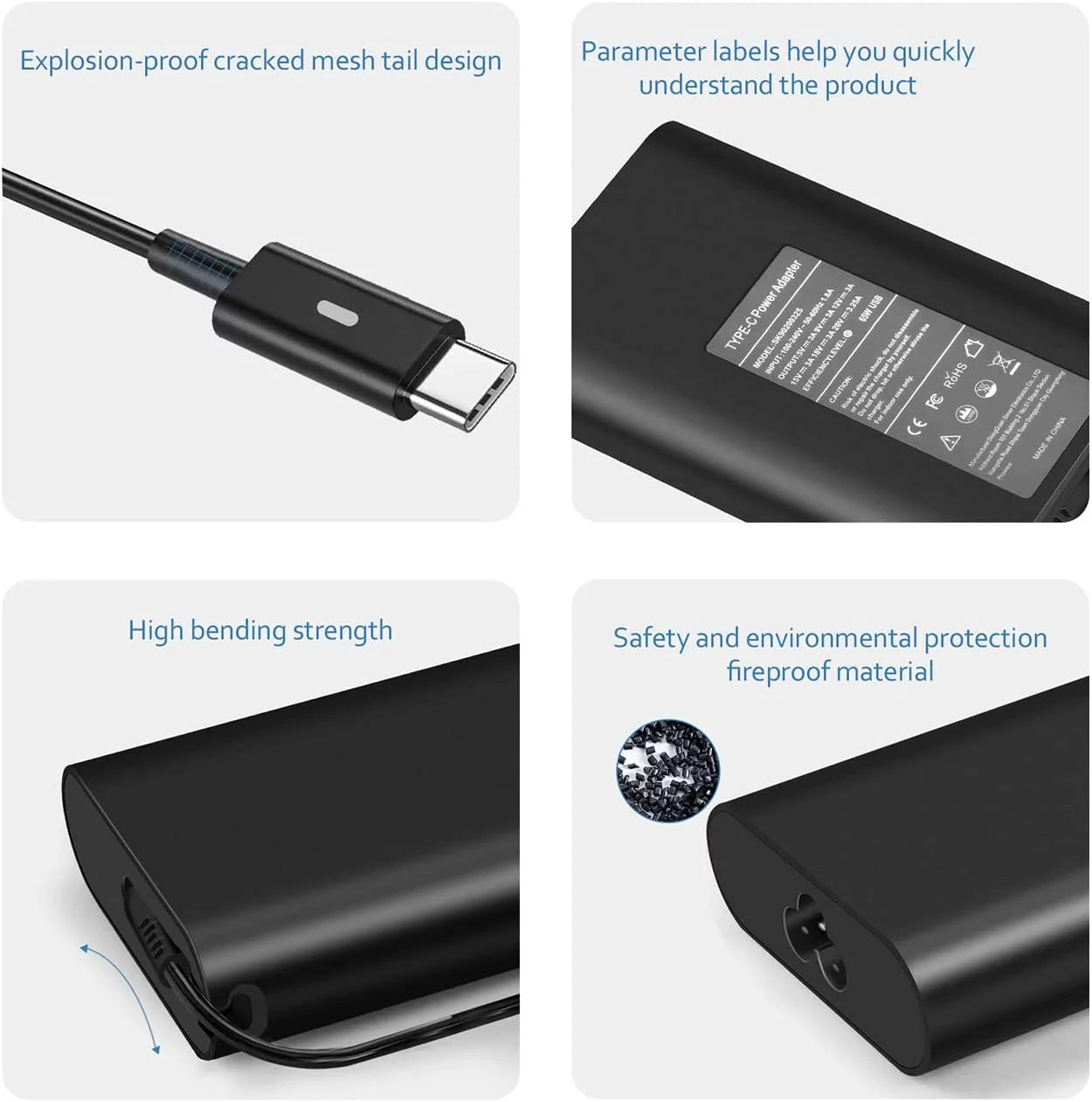 5420 Dell 7410 7370 5400 5179 Latitude C 5285 7420 for USB 5310 5480 5290 Adapter 65W Laptop 5320 5520 C Type Charger