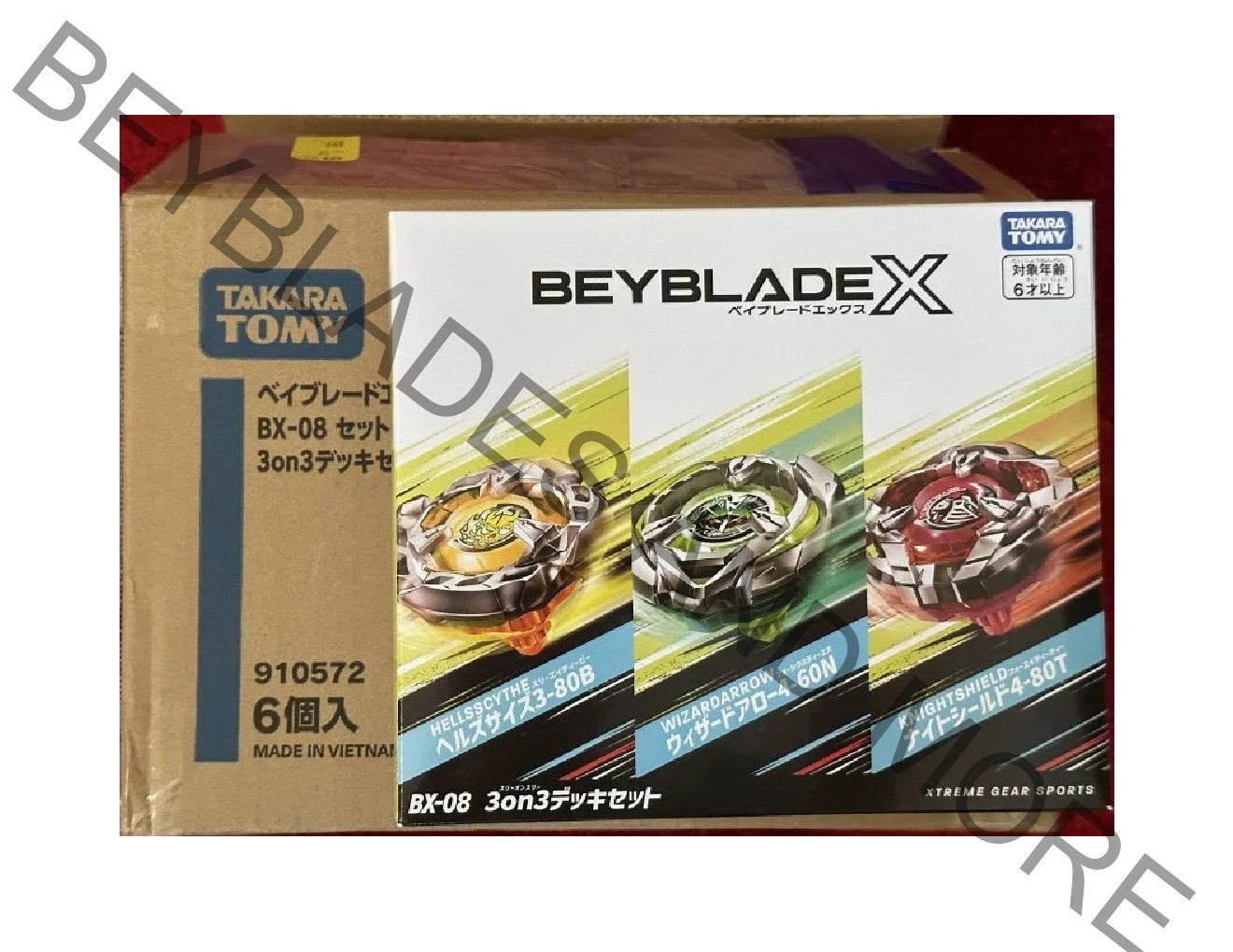 Deck X Takara BX-08 Set Beyblade 3 on Tomy 3