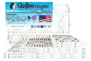 - 13 in - 29.5x7/8 x inch) Furnace Filter MERV (Actual Glasfloss - USA Size: Made 10x30x1 9.5 Air -Qty:4