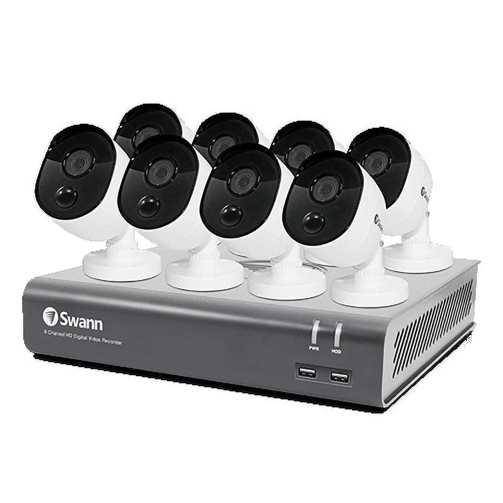 1080p 8 Security 8 DVR Camera Channel Swann HD Full System