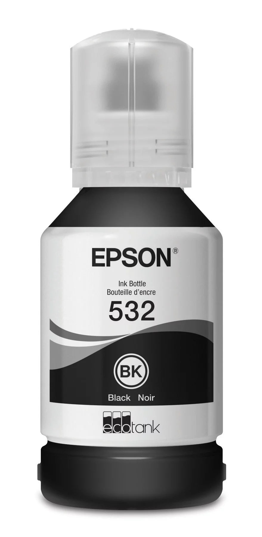 (T532120-S) Black ET-M3170, Capacity ET-M1170 Bottle Works Ultra-high EcoTank with EPSON ST-M1000, ET-M2170, EcoTank ST-M3000, Ink 532