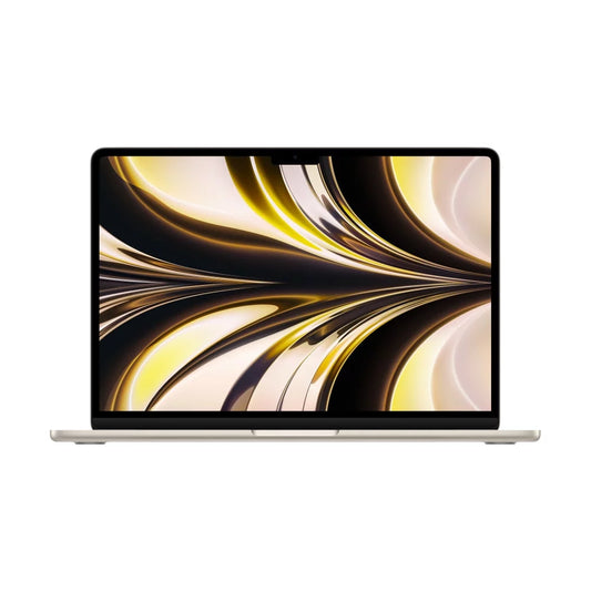 Air Laptop 8-Core (8GPU, Warranty) Flash 256 Yr 8GB Starlight) & RAM-Mac (Certified, M2 HD 3.5Ghz (Refurbished) 1 (2022) 13.6-inch OS Restored Macbook GB Apple