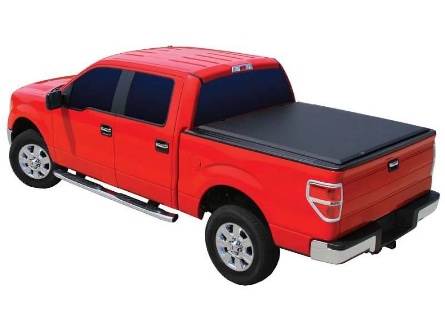 35259 Fits 2007-2021 Cover Roll-Up Bed 8' Toyota Rail Box Access With LiteRider Tonneau Tundra Deck