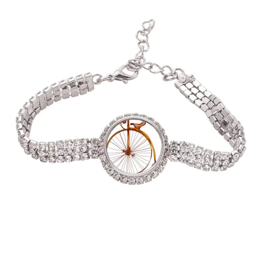 Bracelet Jewelry britain Chain Diamond fashid high Anklet wheeler old Tennis bicycle