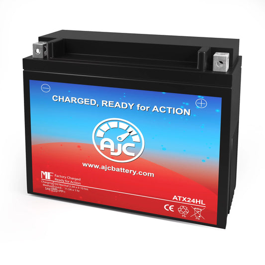 Battery Bombardier Z Battery 500 Replacement AJC with Compatible (1999) 500CC mula Snowmobile