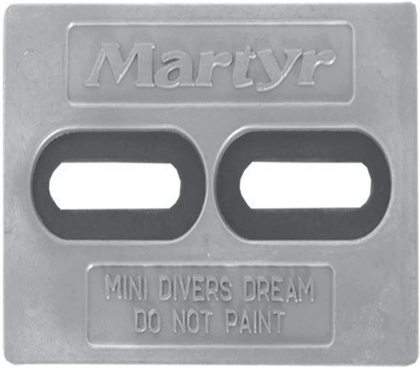 CMDIVERMINIA, 4- , Inch 1/2- Pleasurecraft Alloy Mini Martyr Inch Bolt-on Dream Divers X Inch Slotted 6- Aluminum X