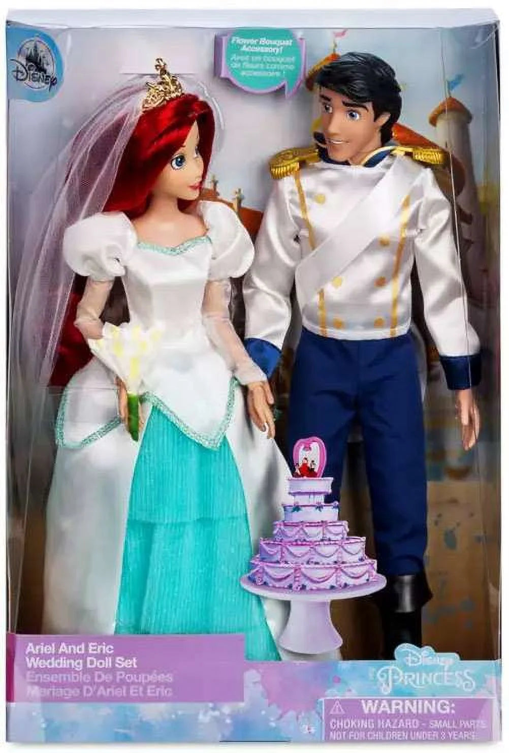 Ariel Princess & Eric Wedding Doll