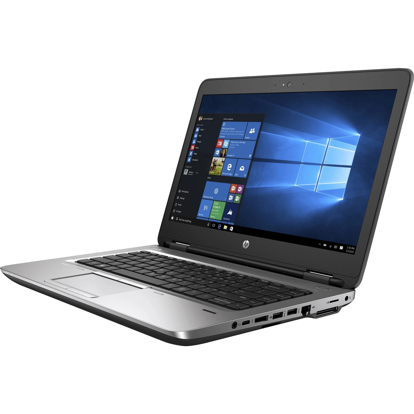 Pro i5 Restored G2 Laptop Intel 10 (Refurbished) Core 8GB Hp GHz Probook 320GB 640 Windows Ram 2.40