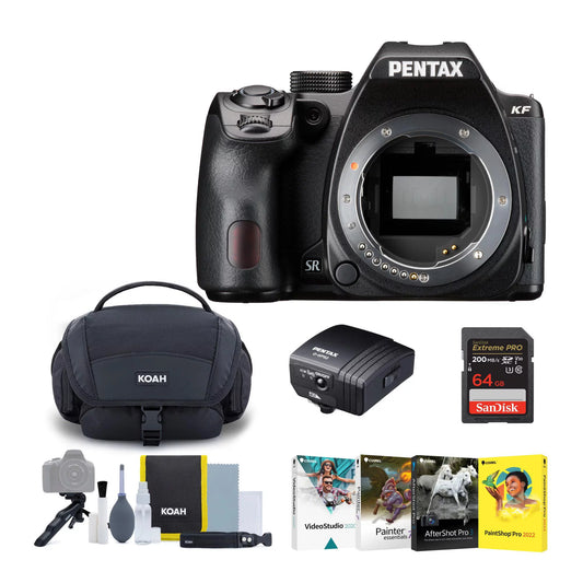 Bundle Unit Camera DSLR KF Pentax with GPS (Black) O-GPS2 Body