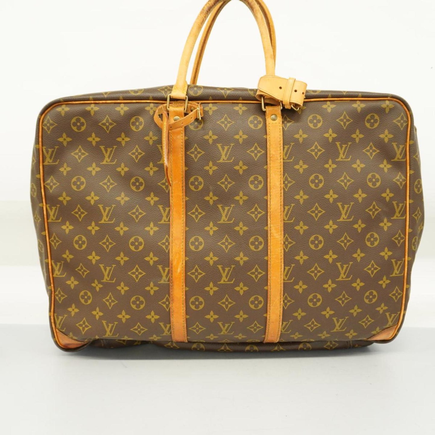 Brown Sirius Monogram 50 Women's Pre-Owned (Good) M41406 Bag Boston Vuitton Louis Men's