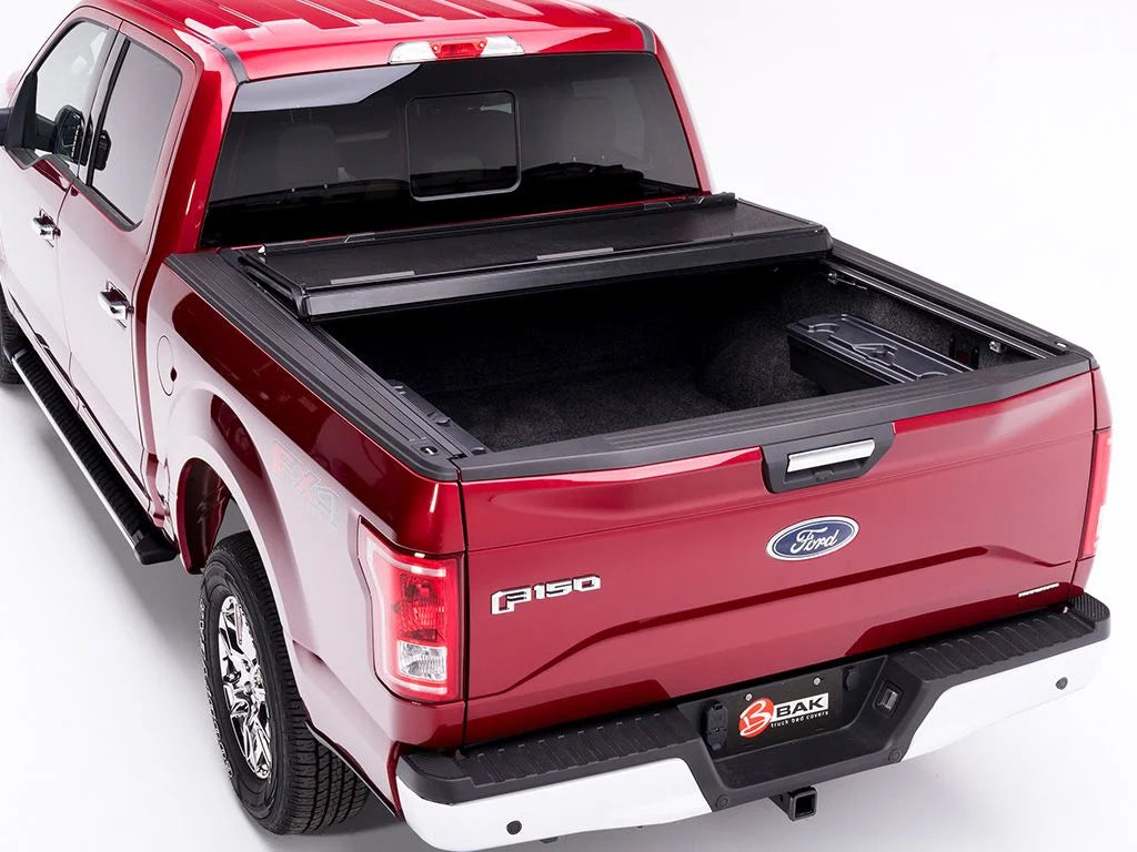 BAK F1 by | Hard Truck Ford 772327 (78.9") 7" with 6' - Folding Bed F-150 2015 Bed BAKFlip RealTruck Tonneau 2020 Compatible | Cover