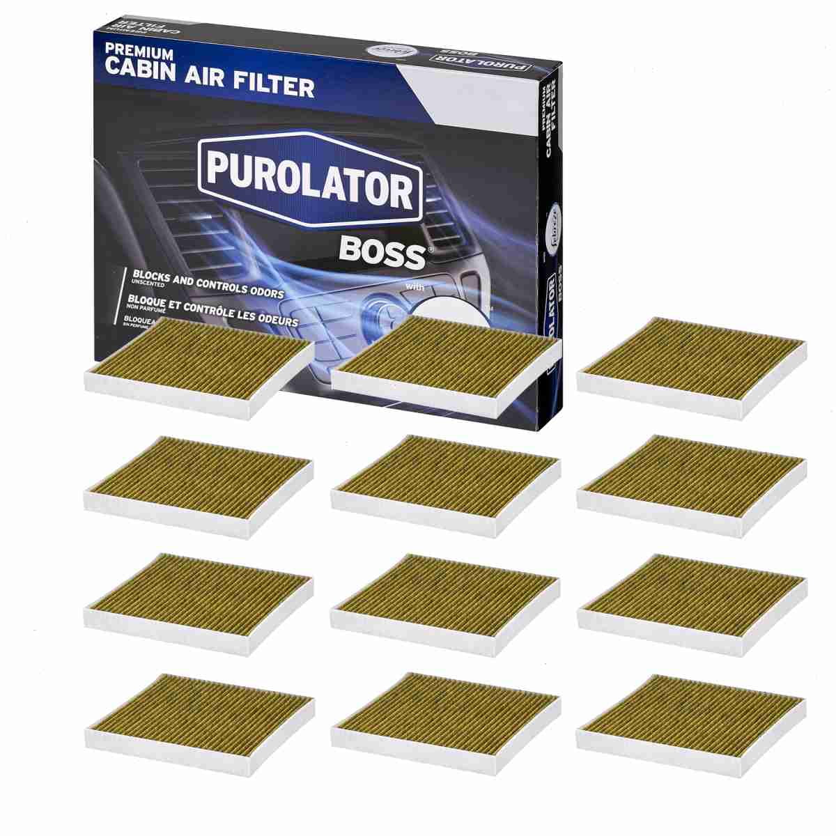 2013-2018 Conditioning Air pc select: Air HVAC COMPASS 12 JEEP Vent 2007-2018 1500, RAM Ventilation Filters Filters Cabin PBC25869 for Heating BOSS 842 Fits Purolator