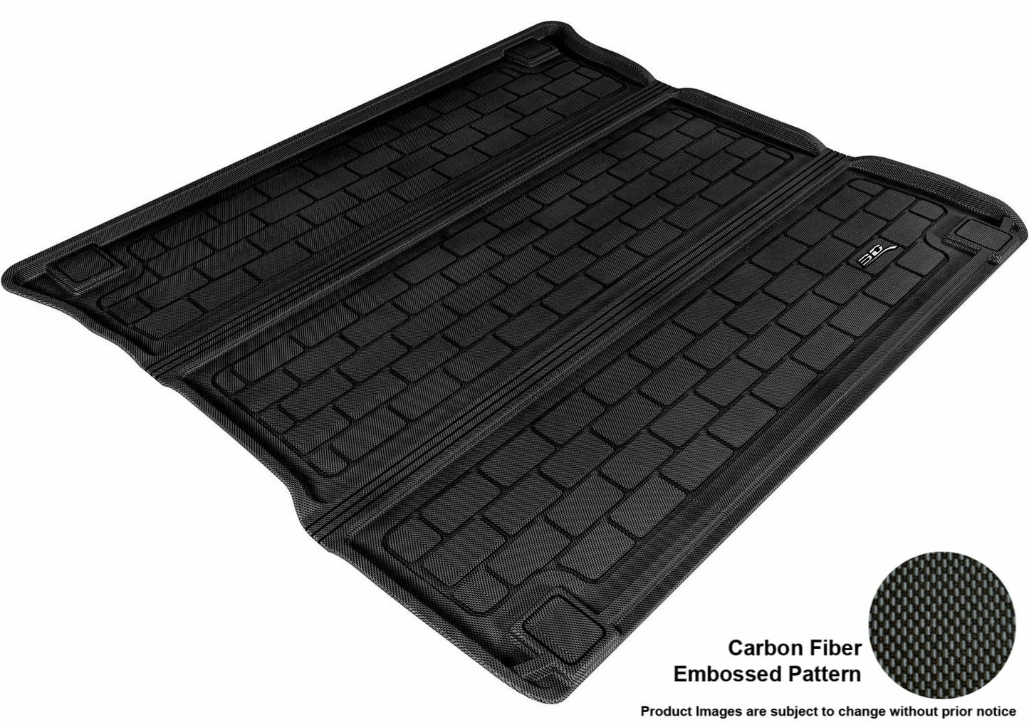 Cargo (WK) - MAXpider 3D GRAND Liner CHEROKEE (BLACK) 2011-2022 with JEEP Cargo Liner KAGU compatible