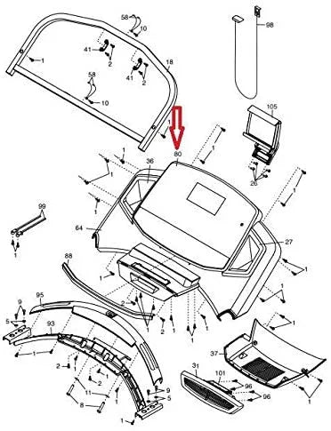 Treadmill 394995 Works Icon Fitness, & Premier Proform with Assembly 900 Console Health Inc. Display