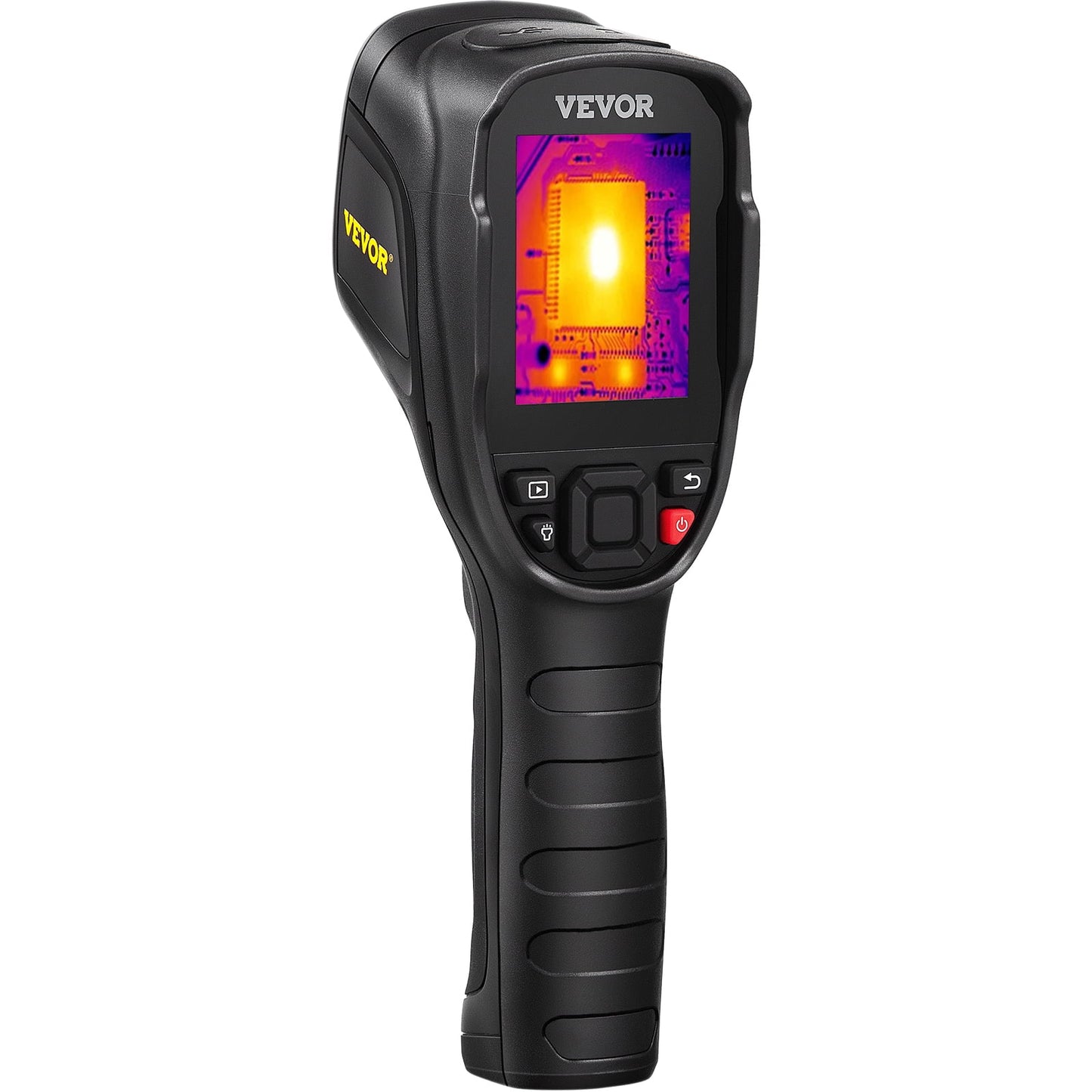 Refresh 20Hz VEVOR SD 16G Temperature Rate Imaging Pixels), -4℉~662℉ (43200 Thermal and Battery Li-ion Camera 240x180 Resolution Camera, Built-in Rechargeable IR with Infrared Range, Card,