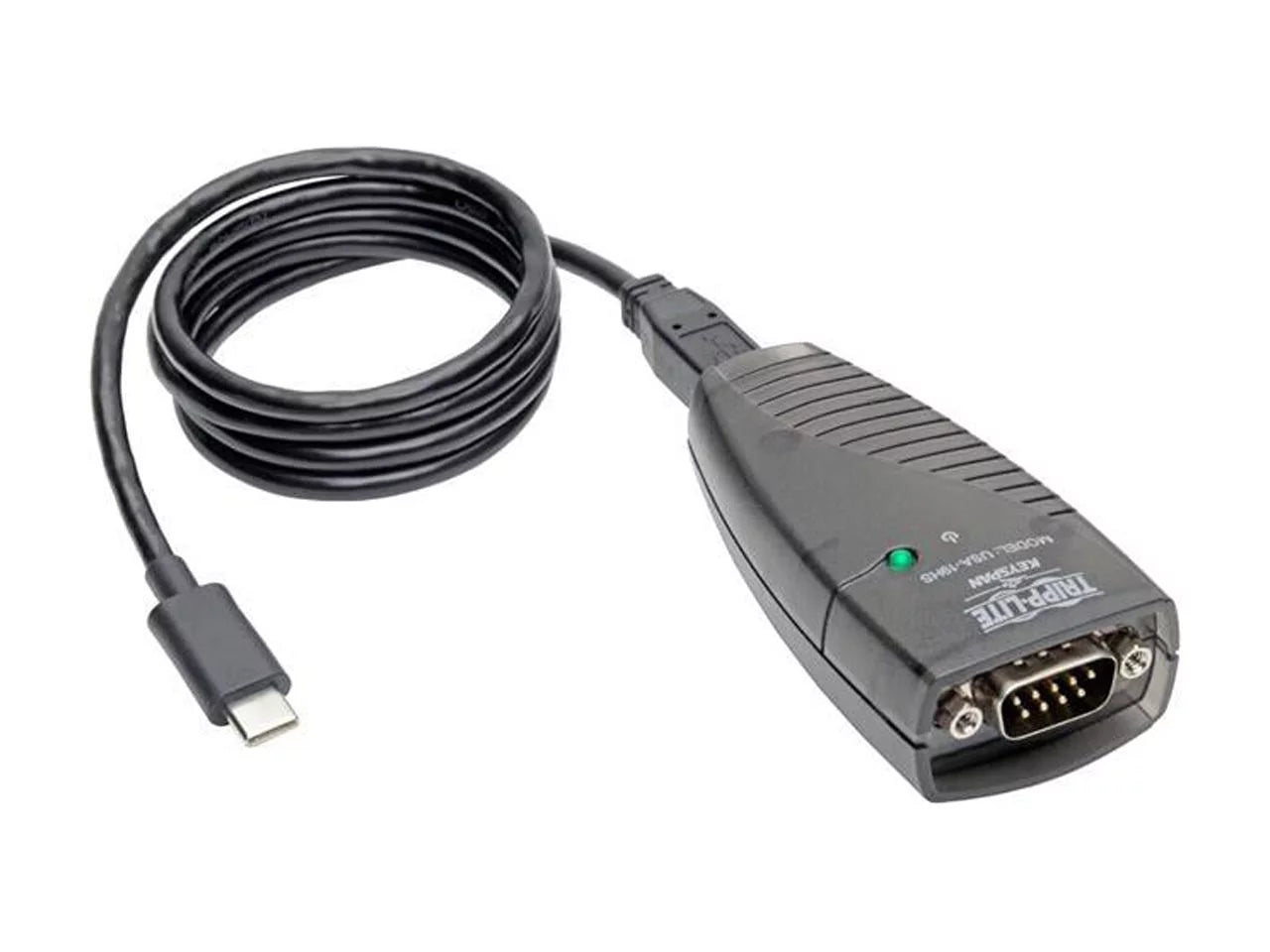 to Serial Keyspan Cable Adapter Lite TAA Speed (USA-19HS-C) USB High 3ft USB DB9 Tripp C