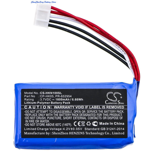 PR-652954 ALLCCX for Speaker CP-HK05, One Battery Harman/Kardon 1800mAh