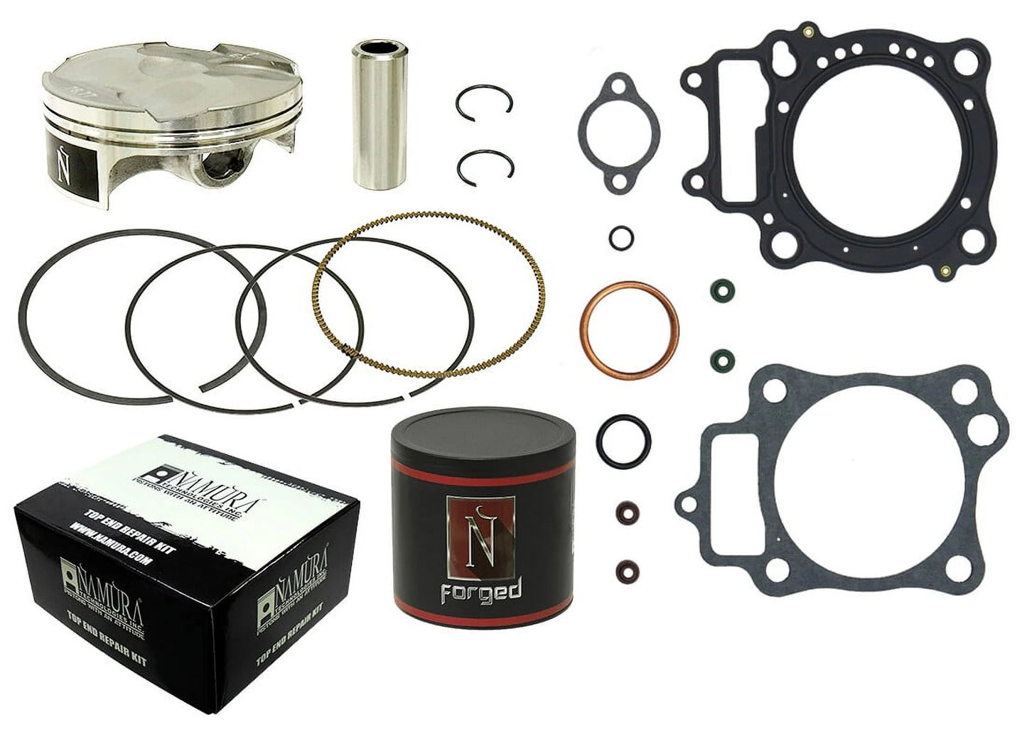 Repair 13.2:1 End Technologies Bore Kit Top Standard Compression 76.80mm, - Namura FX-10039K