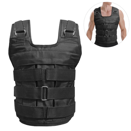 Adjustable Walmeck Weighted Vest for Capacity Max Load 50kg Strength , Training