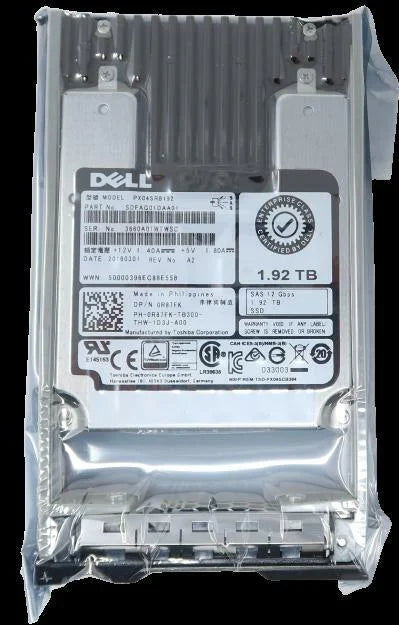 R810 SAS R900 R910 R830 Dell R805 SSD R930 R815 R820 1.92TB R905 R920