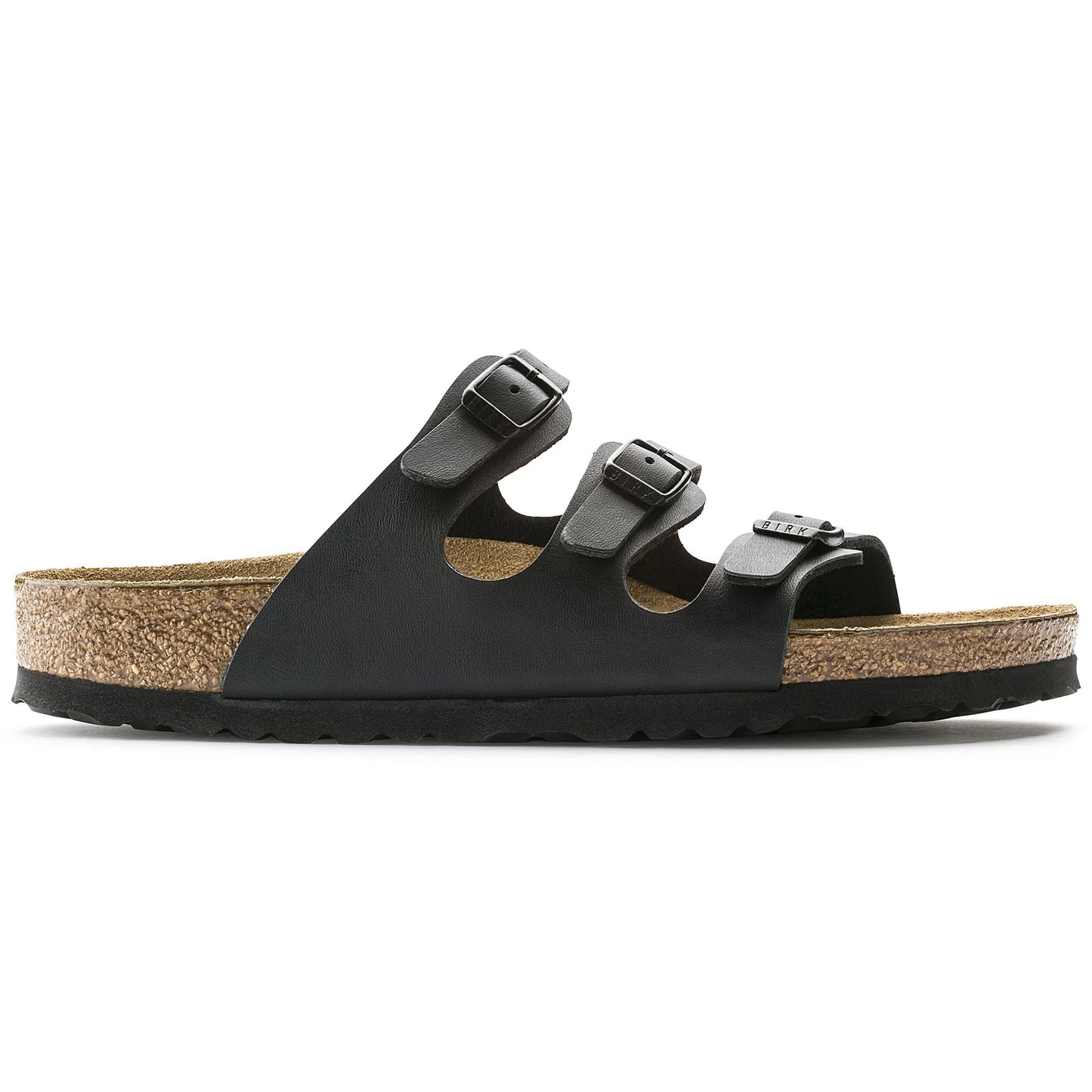 Sandal Narrow Women's Black Florida - Soft 8-8.5 BLACK Footbed Birko-Flor BFL 0053011 BIRKENSTOCK