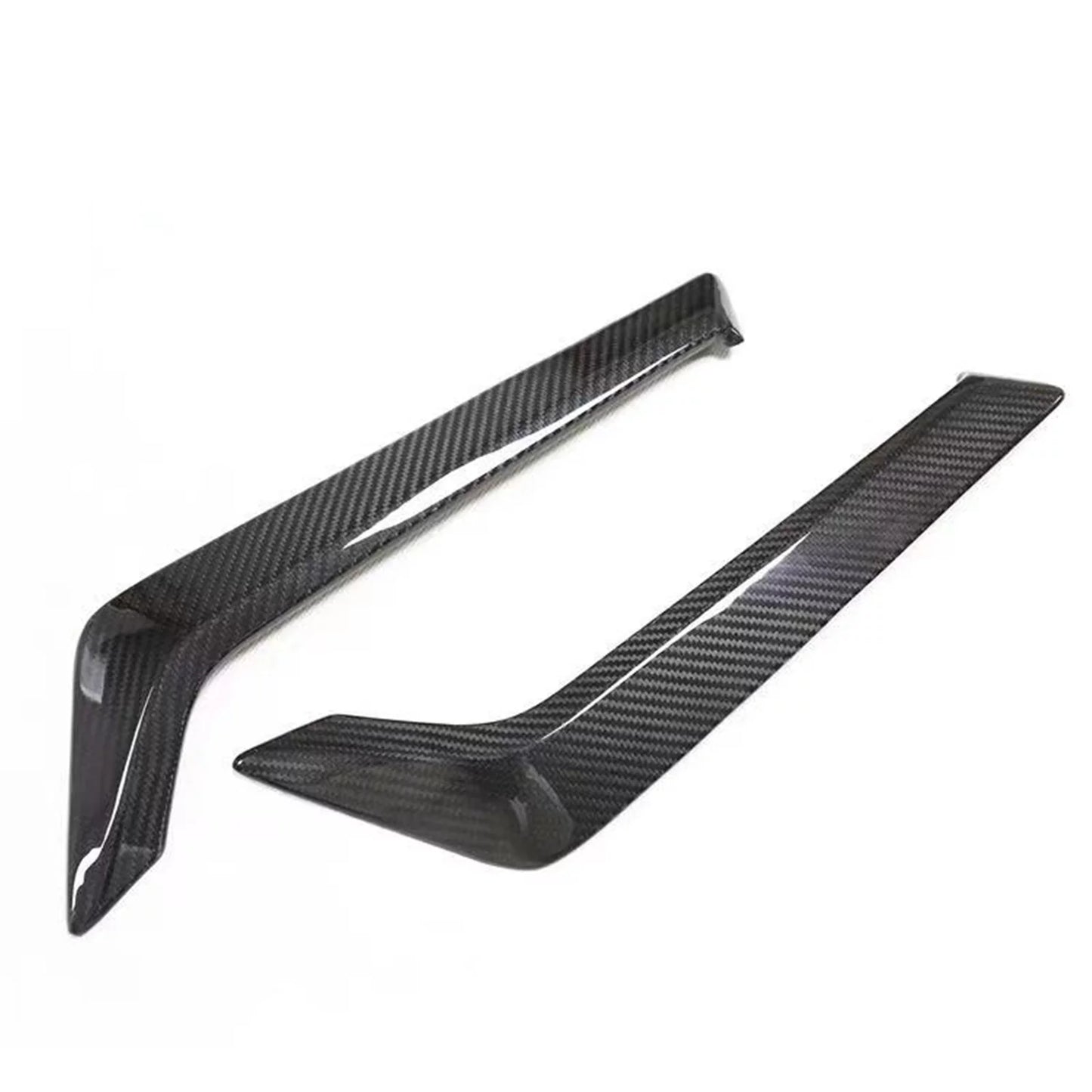 Carbon Air Vent 2015-2022 Kit Infiniti Fiber 2019 Cover Side Black Q60 Fender Q60S For