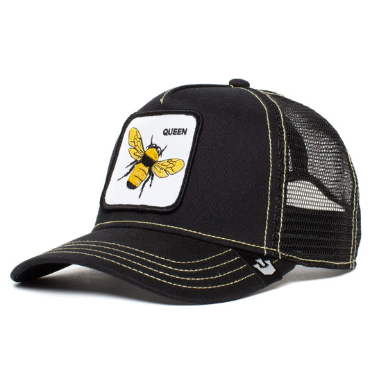 Bee), Bros. Hat, Unisex Size Trucker Goorin Farm Original Snapback The Adjustable (Queen Black One