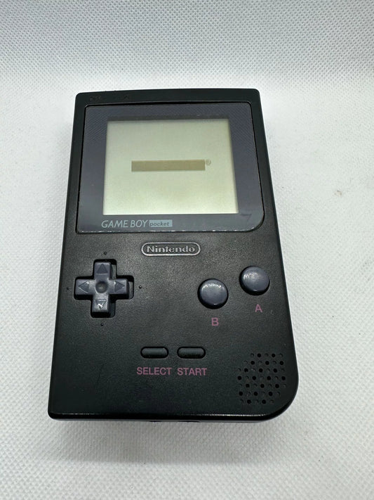 Console Game Tested Collectable Black, Rare Nintendo Boy Pocket Works OEM GameBoy Great, Authentic %100