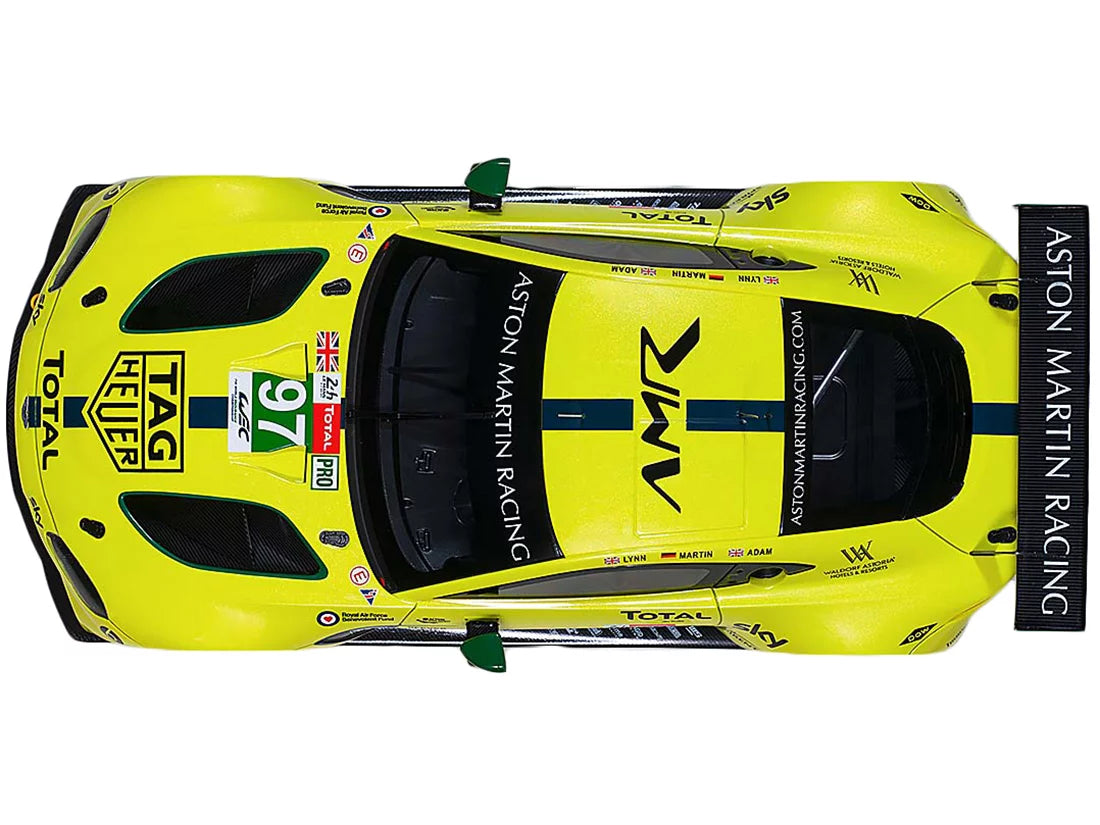 - #97 Model PRO Lynn 1/18 Autoart Aston Martin by Martin Adam - Vantage 2018 Le GTE Car Diecast Mans