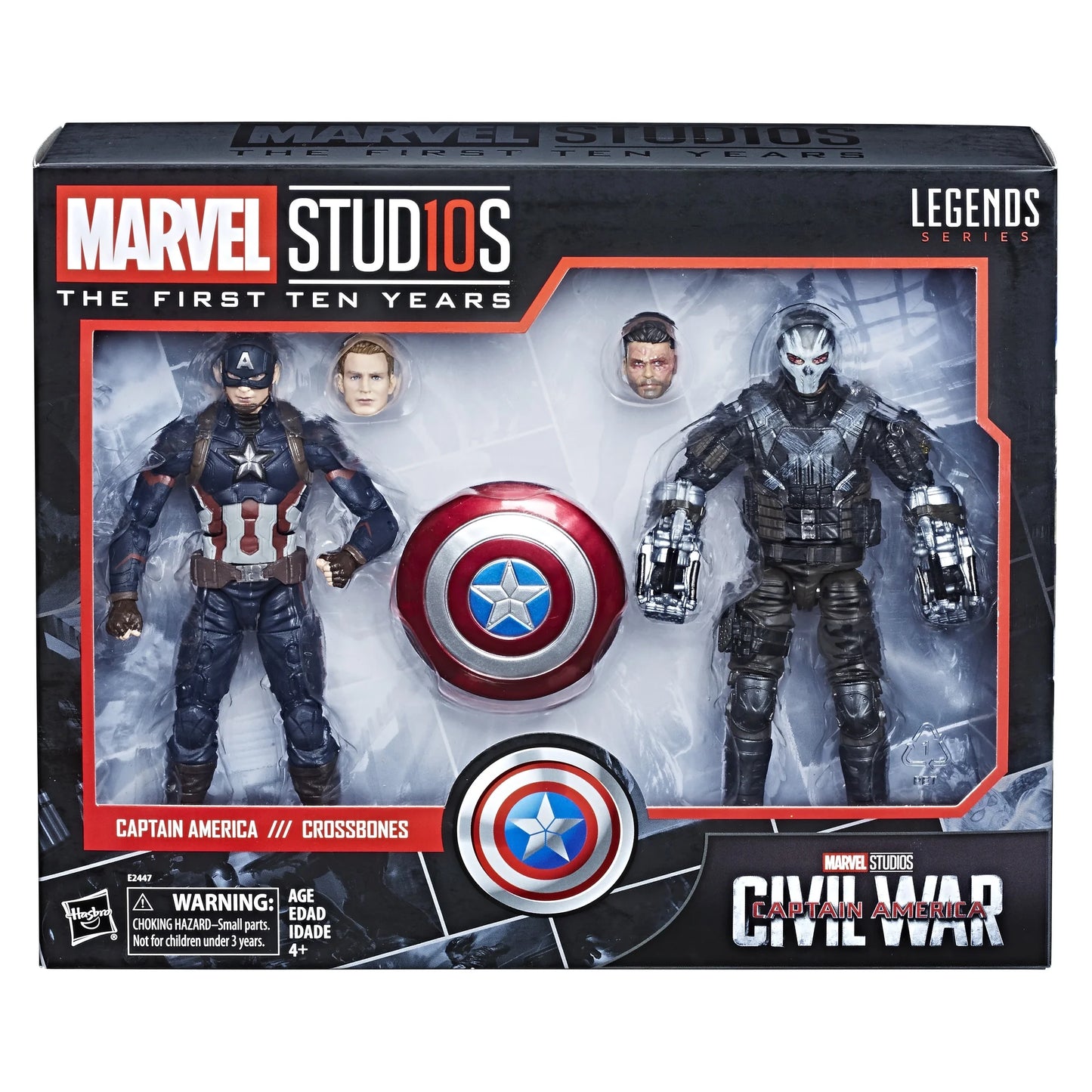 Crossbones Studios: War Captain Marvel America: and Captain America The Ten Civil Years First