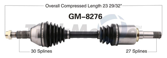 CHEVROLET 2014-2020 2016 IMPALA, select: Fits CV MALIBU Shaft LIMITED CHEVROLET Axle