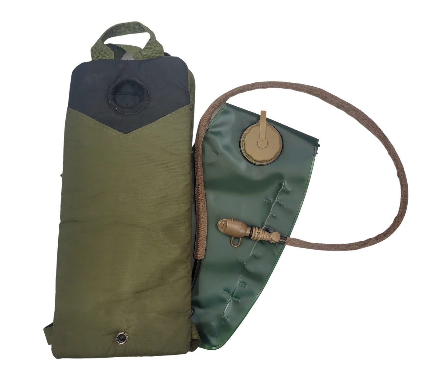 Previously Issued System issued import never Outdoor Liter Military Carrier Clothing Hydration 3 with bladder OD