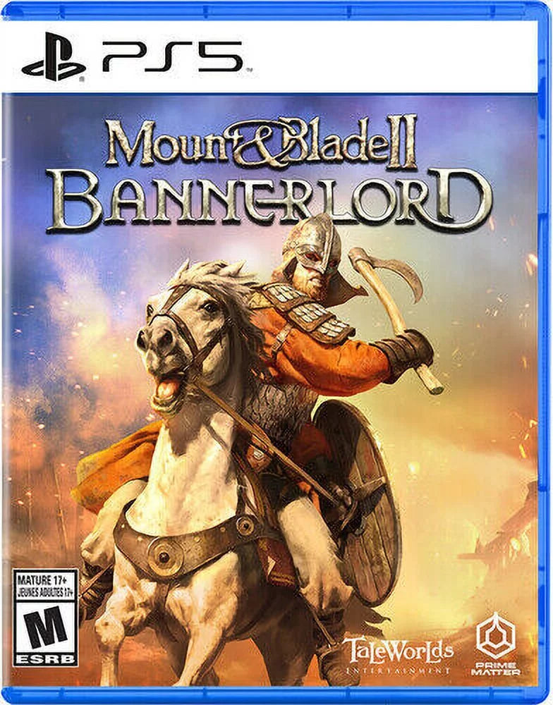 Bannerlord Playstation Blade for 5 Mount & 2: Game] 5 [New PlayStation Video