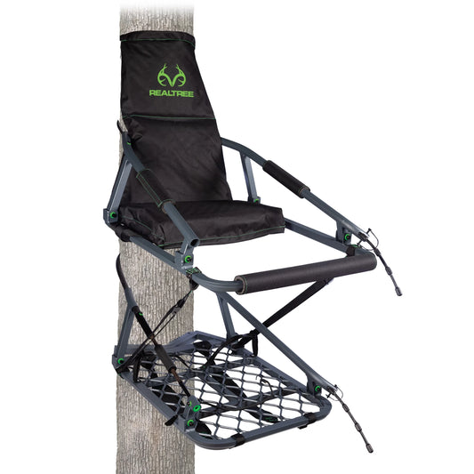 Treestand Deluxe Hunting Climbing Aluminum Invader Realtree