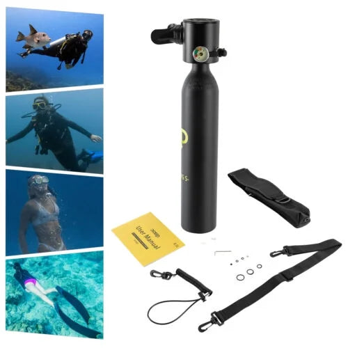 Tank Breath Cylinder Underwater Diving Tank Dive Equipment Oxygen Scuba Mini