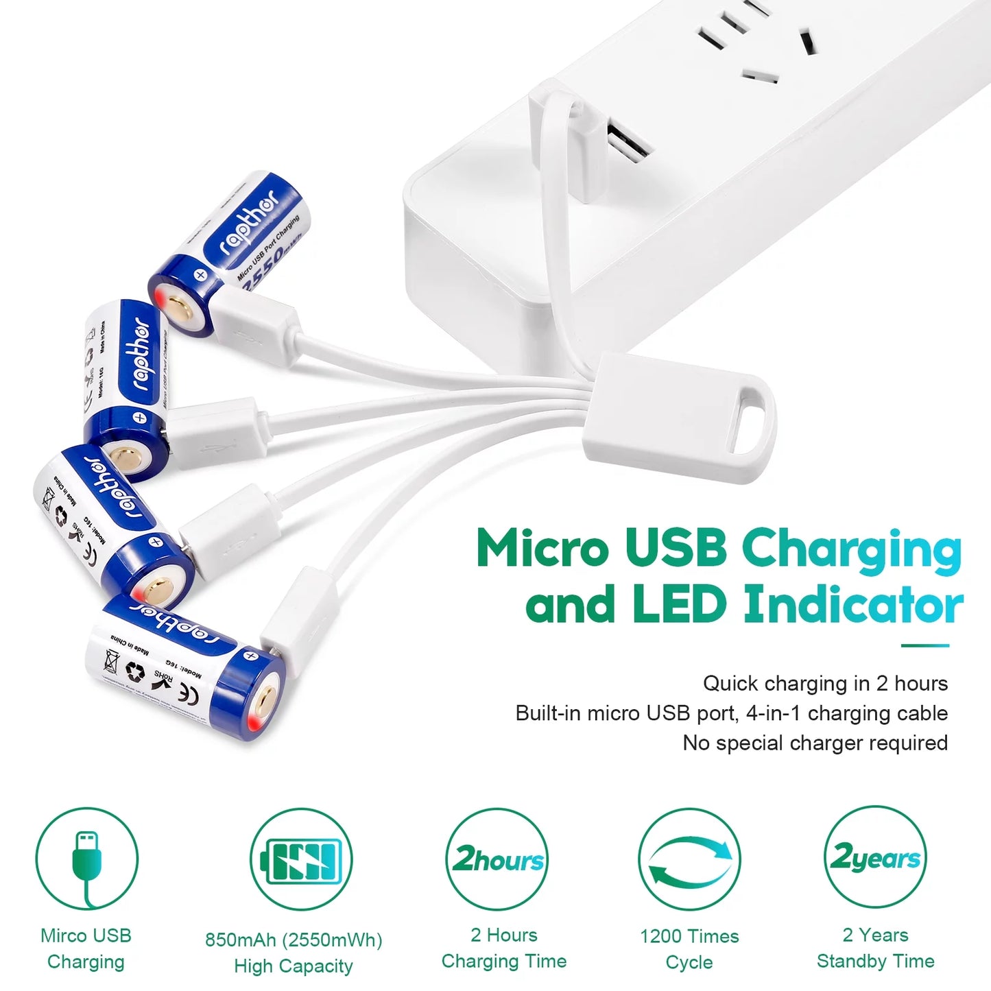 Batteries VMS3430 (850mAh) Wireless Pack VMC3030 Compatible Arlo Rapthor VMK3200 with Security of Camera 4 Rechargeable Arlo VMS3330 VMS3130