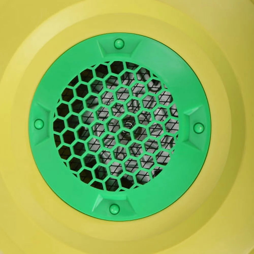 and Fan Yellow Air for Inflatable Castle, Blower, Safe, - 680 W Bounce Water Green Portable Slides, Pump