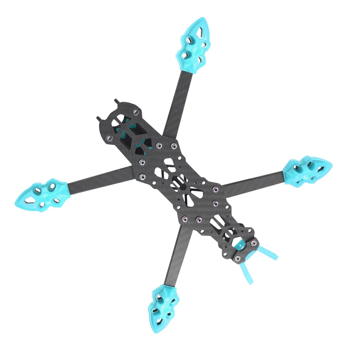 Drone Quadcopter Accessories Professional 225mm Wheelbase Buumin Blue Racing FPV RC Carbon Frame for Drone Fiber Frame