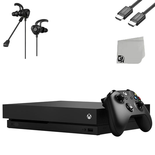 Earbuds G9 Black Gaming One Used 1TB BOLT Microphone Xbox Microsoft Console With X + AXTION Bundle