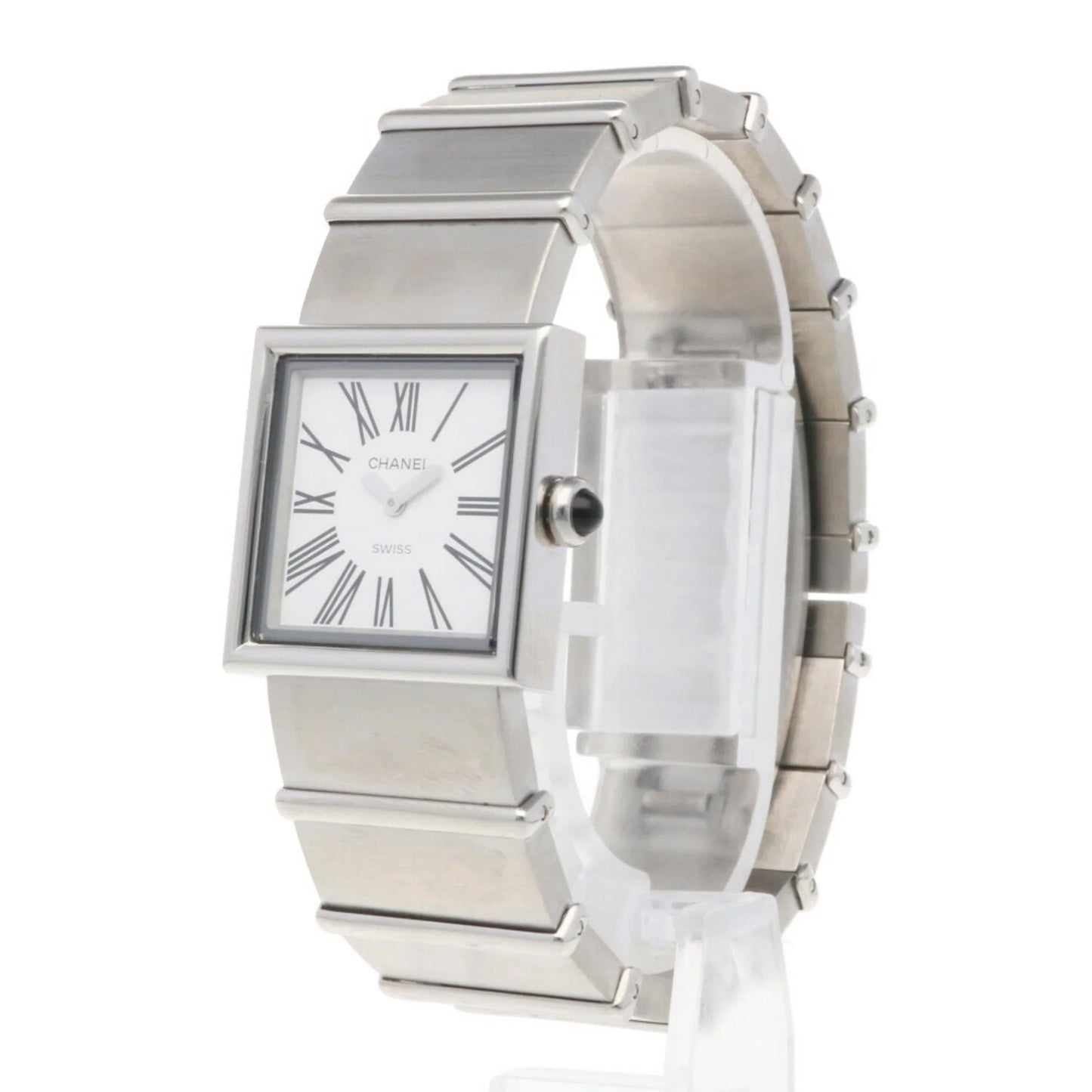 Watch Ladies Steel Wakeari Pre-Owned (Fair) CHANEL Quartz Mademoiselle Non-Waterproof Stainless