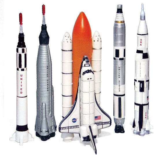 Apollo, Spaceship NASA Rockets Piece Shuttles Saturn Space Mercury, Set Gemini, 5 And - Set - Program Intera Rocket Space Collector's