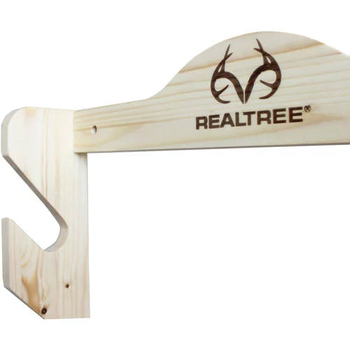 with Creek Gun Hardware Pine Durable Rack Hidden Realtree Solid - Wall - Rush Handcrafted 4 Creations