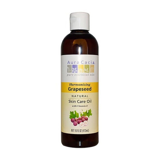 - Vitamin Oil E Cacia Natural With Care Pure Grapeseed 16 Natural Oz Aura Skin