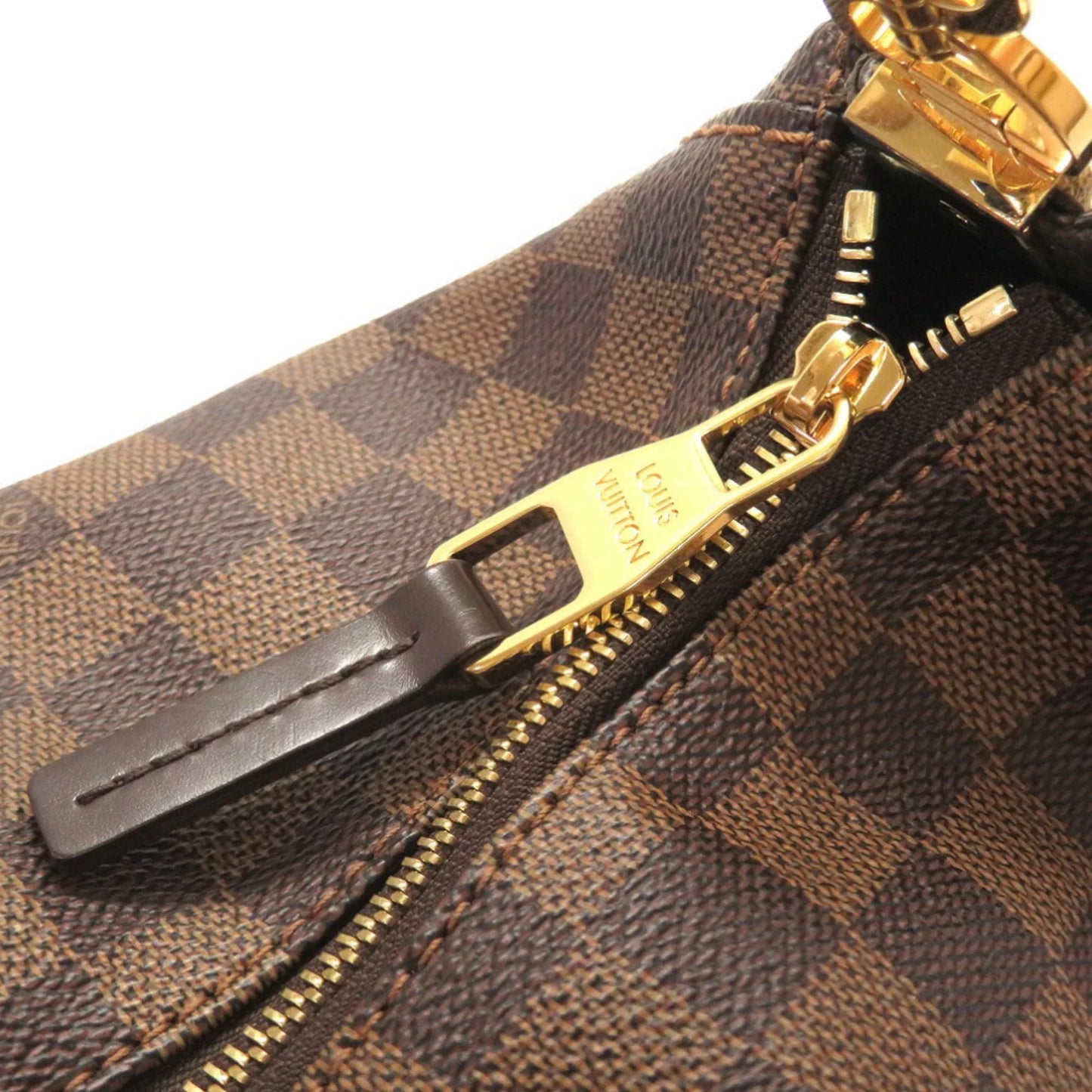 Bag VUITTON (Good) Portobello PM Louis Pre-Owned N41184 LOUIS Shoulder Damier Vuitton