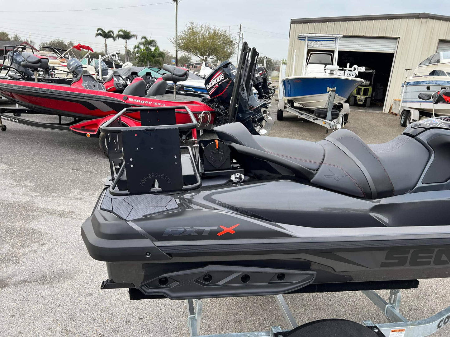 ONLY RXT Deep -2023 MODELS system Back LINQ Seadoo Blue and 2018 AND for Base PLUS RXTX system with LINQ Reinforcement Support with